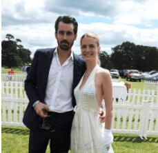 Chloe with her former husband, Louis